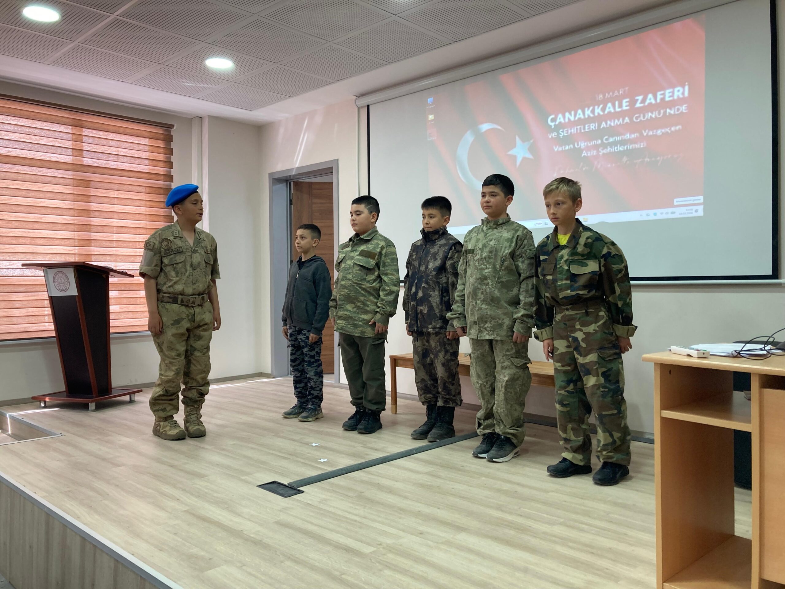 Afyonkarahisar’ın Sultandağı ilçesinde 18 Mart Şehitleri Anma Günü ve Çanakkale