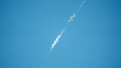 İran'dan yapılan misillemenin ardından İsrail’in başkenti Tel Aviv çevresinde ve