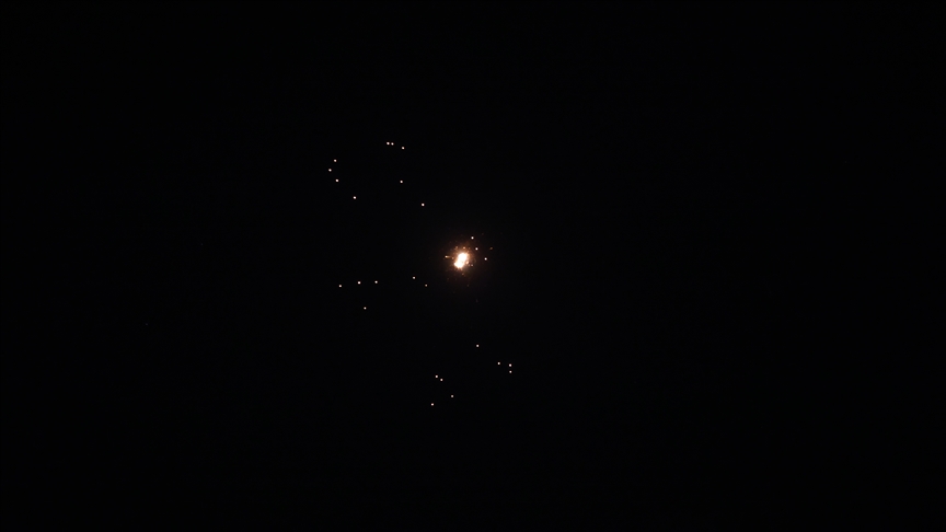 ABD-İsrail'in ortak saldırılar düzenlediği İran'dan atılan füzeler nedeniyle işgal altındaki