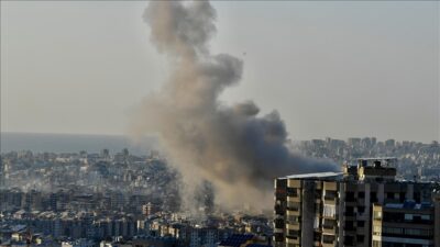 İsrail ordusu, Lübnan'ın başkenti Beyrut'un güneyindeki Dahiye bölgesine hava saldırısı