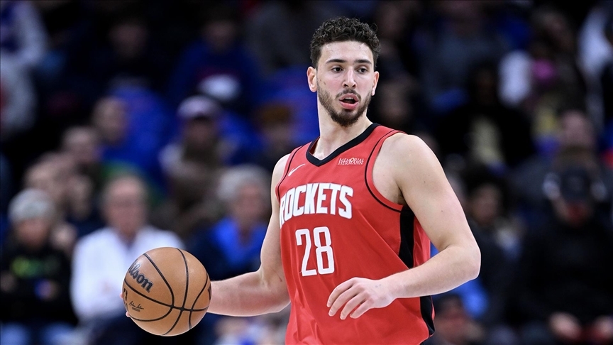 Amerikan Basketbol Ligi'nde (NBA) Houston Rockets, milli oyuncu Alperen Şengün'ün