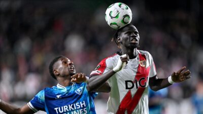 UEFA Konferans Ligi son 16 turu rövanşında Rayo Vallecano'yu 1-0