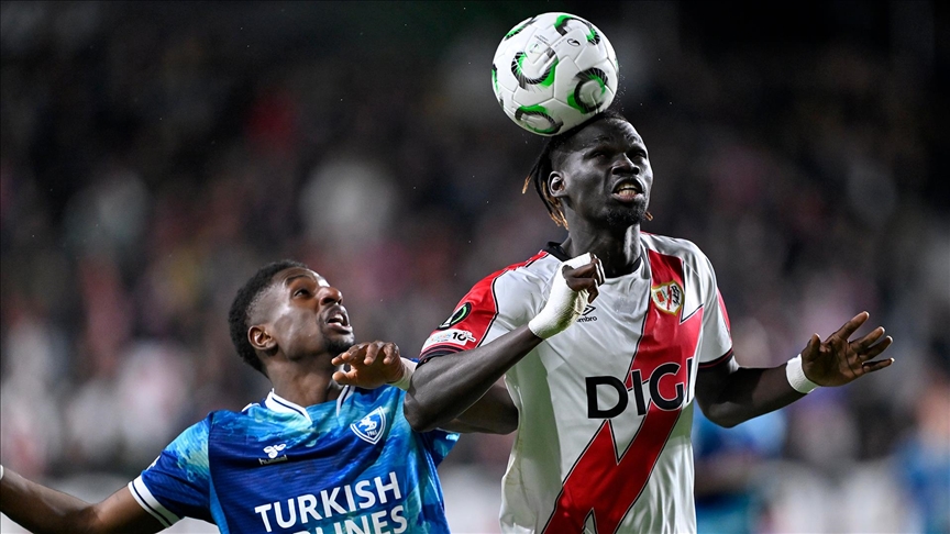 UEFA Konferans Ligi son 16 turu rövanşında Rayo Vallecano'yu 1-0