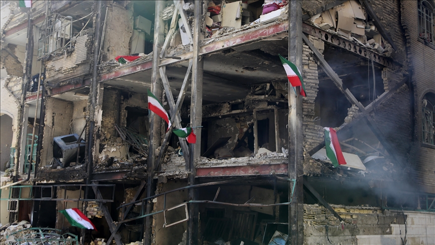 İran'ın başkenti Tahran, 28 Şubat'tan bu yana ABD-İsrail tarafından yoğun