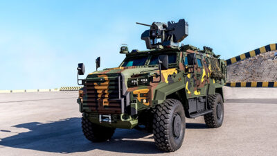 Türk savunma sanayisi ürünü Ejder Yalçın 4x4 Taktik Tekerlekli Zırhlı