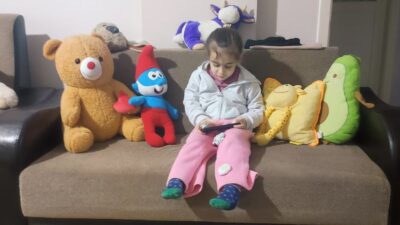 Rize’de yaşayan 5 yaşındaki Polen Tekin, şiddetli burun kanaması ve