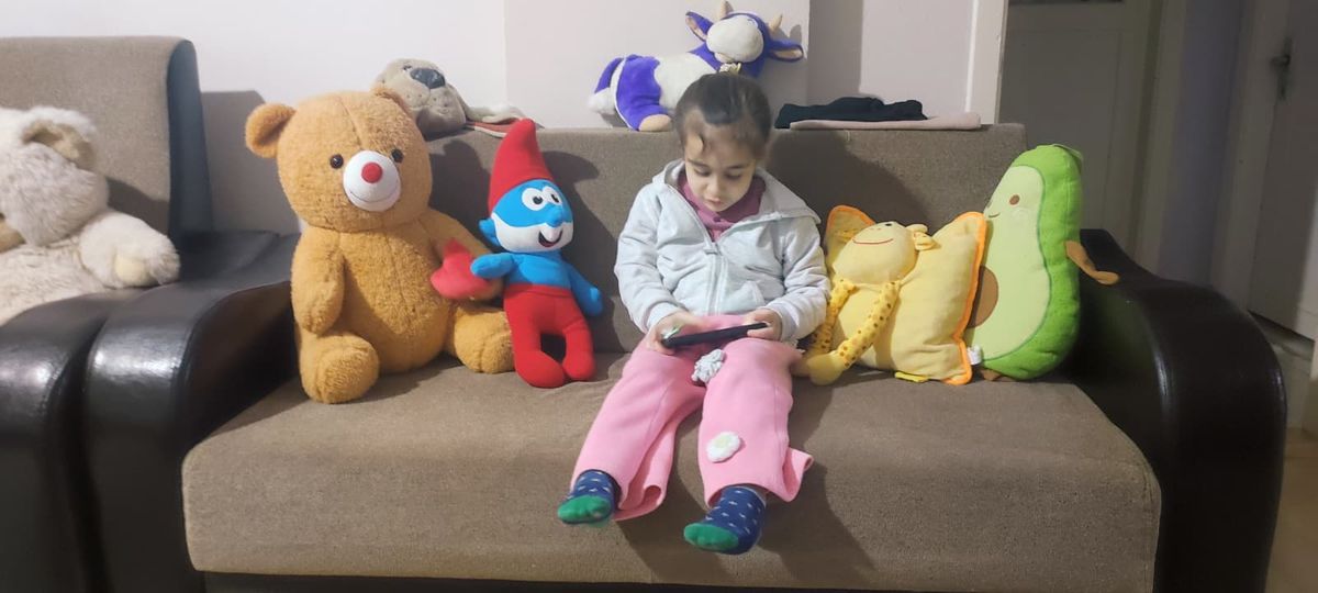 Rize’de yaşayan 5 yaşındaki Polen Tekin, şiddetli burun kanaması ve