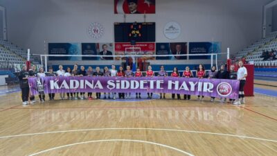8 Mart Dünya Kadınlar Günü kapsamında düzenlenen voleybol müsabakaları, Prof.