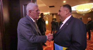 İYİ Parti Afyonkarahisar İl Başkanı Muhammet Mısırlıoğlu, Genel Başkan Müsavat