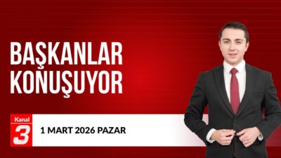Kanal 3Paz, Mart 1, 2026 7:00pmURL:Embed:Başkanlar Konuşuyor | 1 Mart