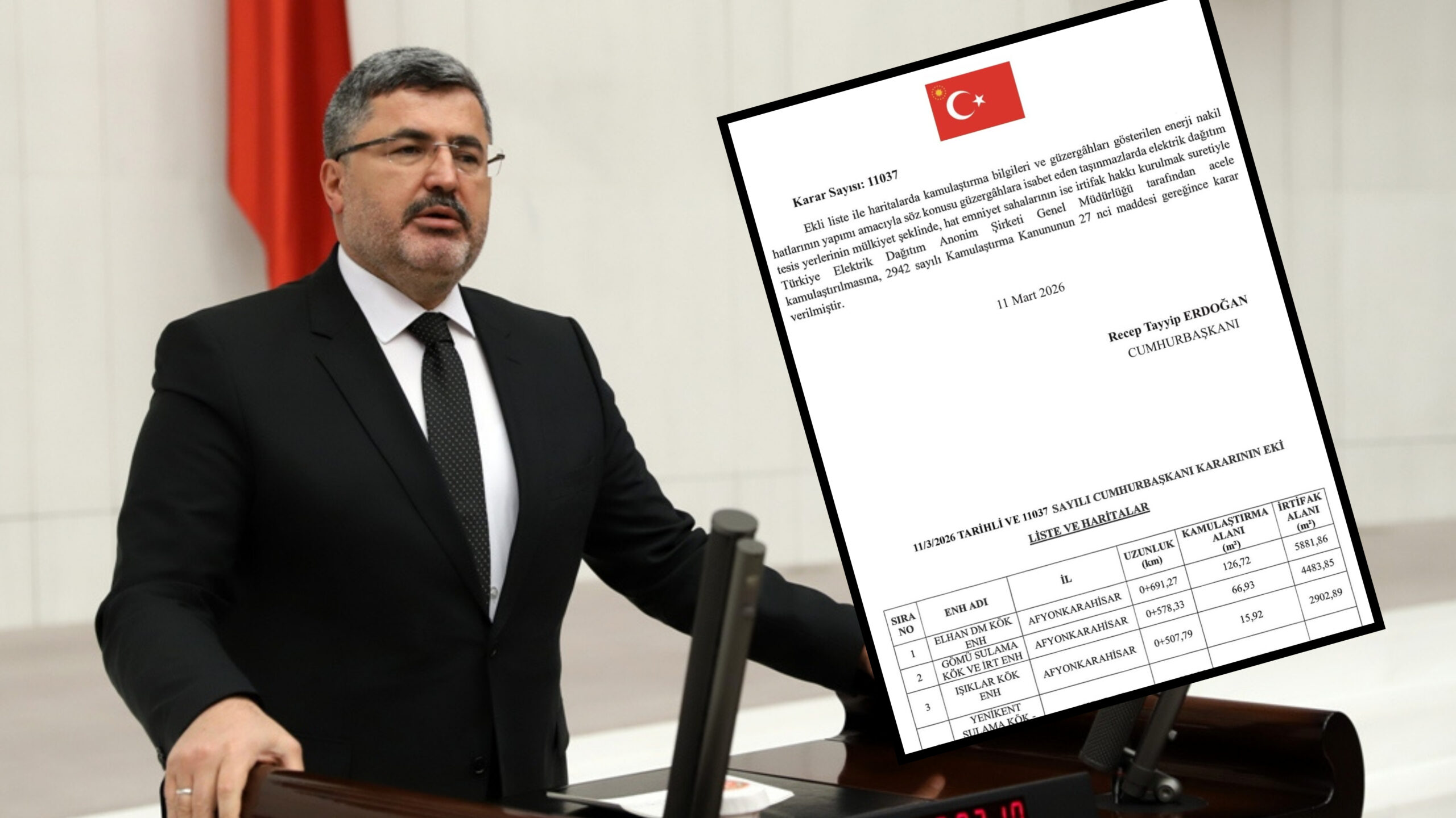 Afyonkarahisar AK Parti Milletvekili Ali Özkaya, şehrin enerji altyapısını modernize