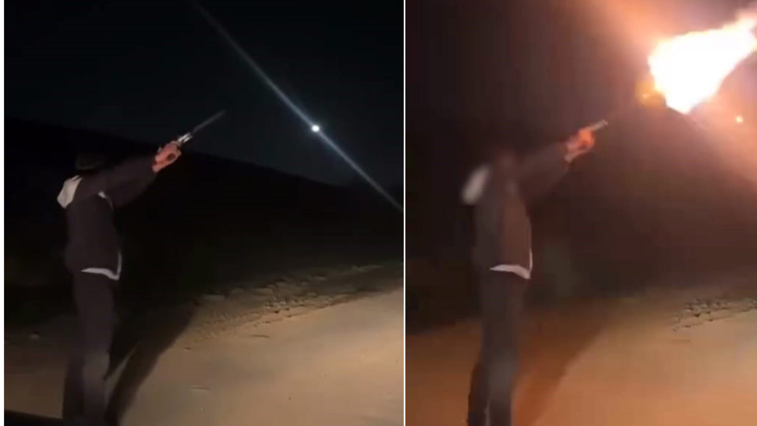 Bursa’nın İnegöl ilçesinde, sokak ortasında tabancayla havaya ateş açarak mahalle