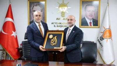 Çalışma ve Sosyal Güvenlik Bakanı Prof. Dr. Vedat Işıkhan, Afyonkarahisar