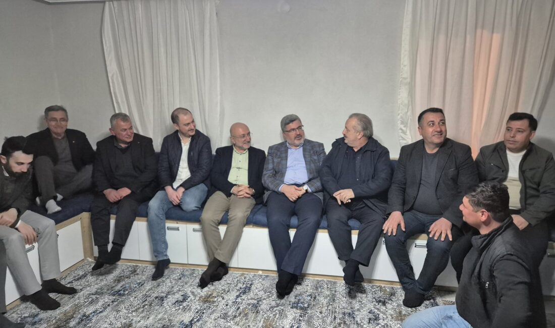 AK Parti Afyonkarahisar heyeti, Ramazan ayı programları kapsamında İhsaniye ilçesine