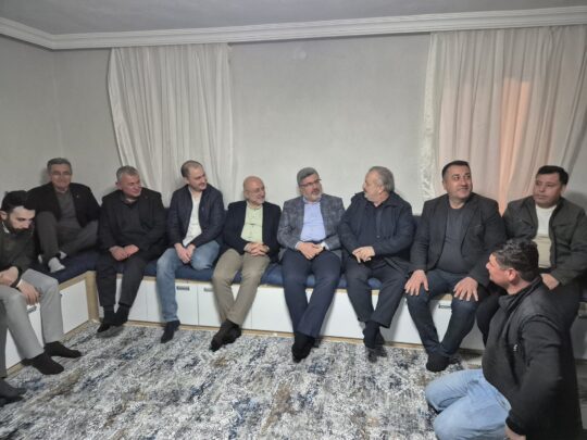 AK Parti Afyonkarahisar heyeti, Ramazan ayı programları kapsamında İhsaniye ilçesine