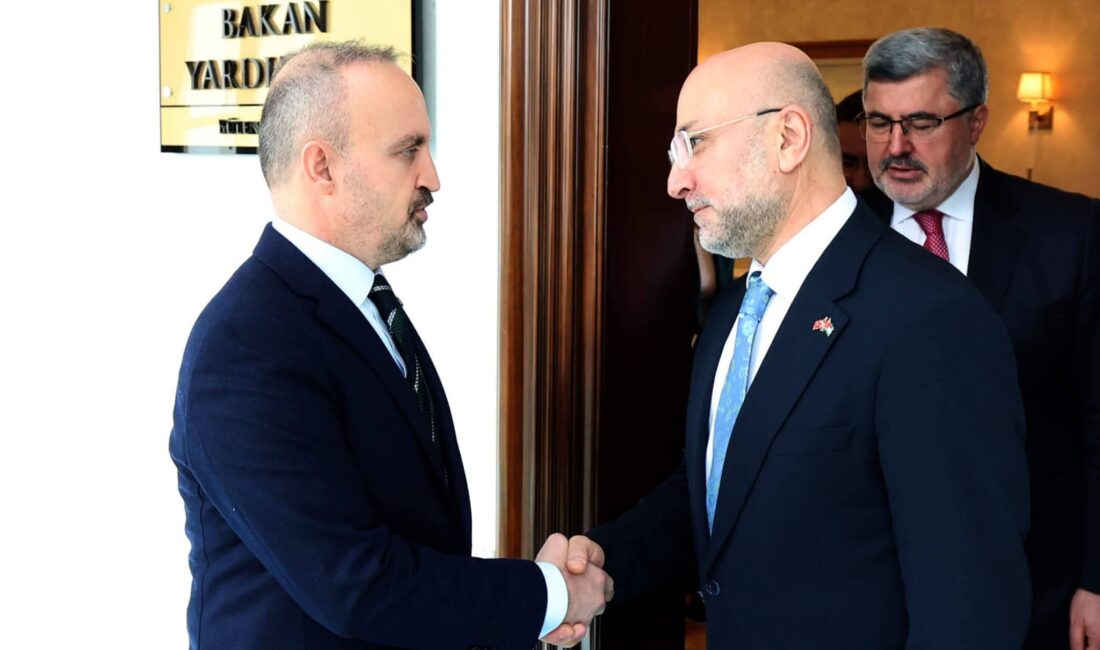 AK Parti Afyonkarahisar heyeti, Ankara ziyaretleri kapsamında İçişleri Bakanlığı’nda bir