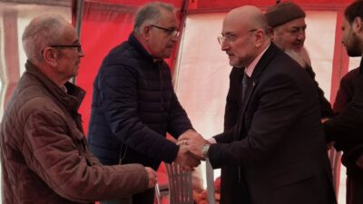 AK Parti Afyonkarahisar İl Başkanı Turgay Şahin, Dinar’da AK Parti