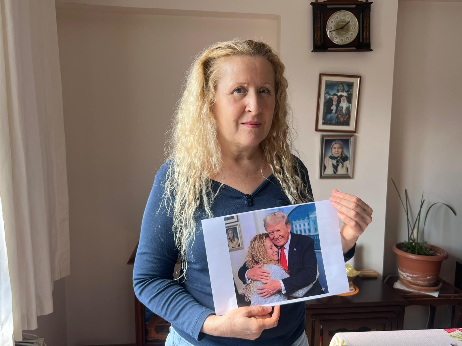 Ankara’da yaşayan Necla Özmen, ABD Başkanı Donald Trump’ın biyolojik babası