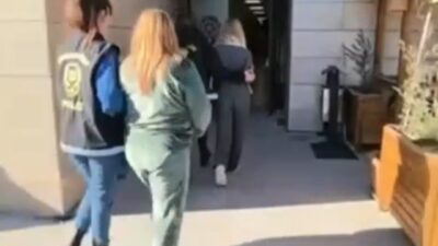 Afyonkarahisar İl Emniyet Müdürlüğü ekiplerinin kent merkezindeki bir otele yönelik