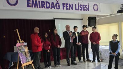 Afyonkarahisar Emirdağ Fen Lisesi öğrencileri, "Liselerde Bilim Uygulamaları" (LBU) projesi