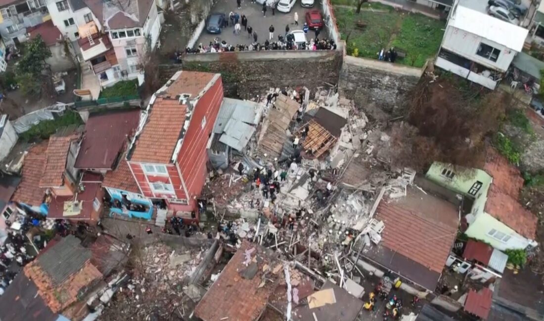 İstanbul’un tarihi semtlerinden Fatih Ayvansaray’da, Pazar günü öğle saatlerinde meydana