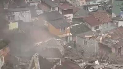 İstanbul Fatih’teki Ayvansaray Mahallesi’nde meydana gelen patlama ve ardından yaşanan