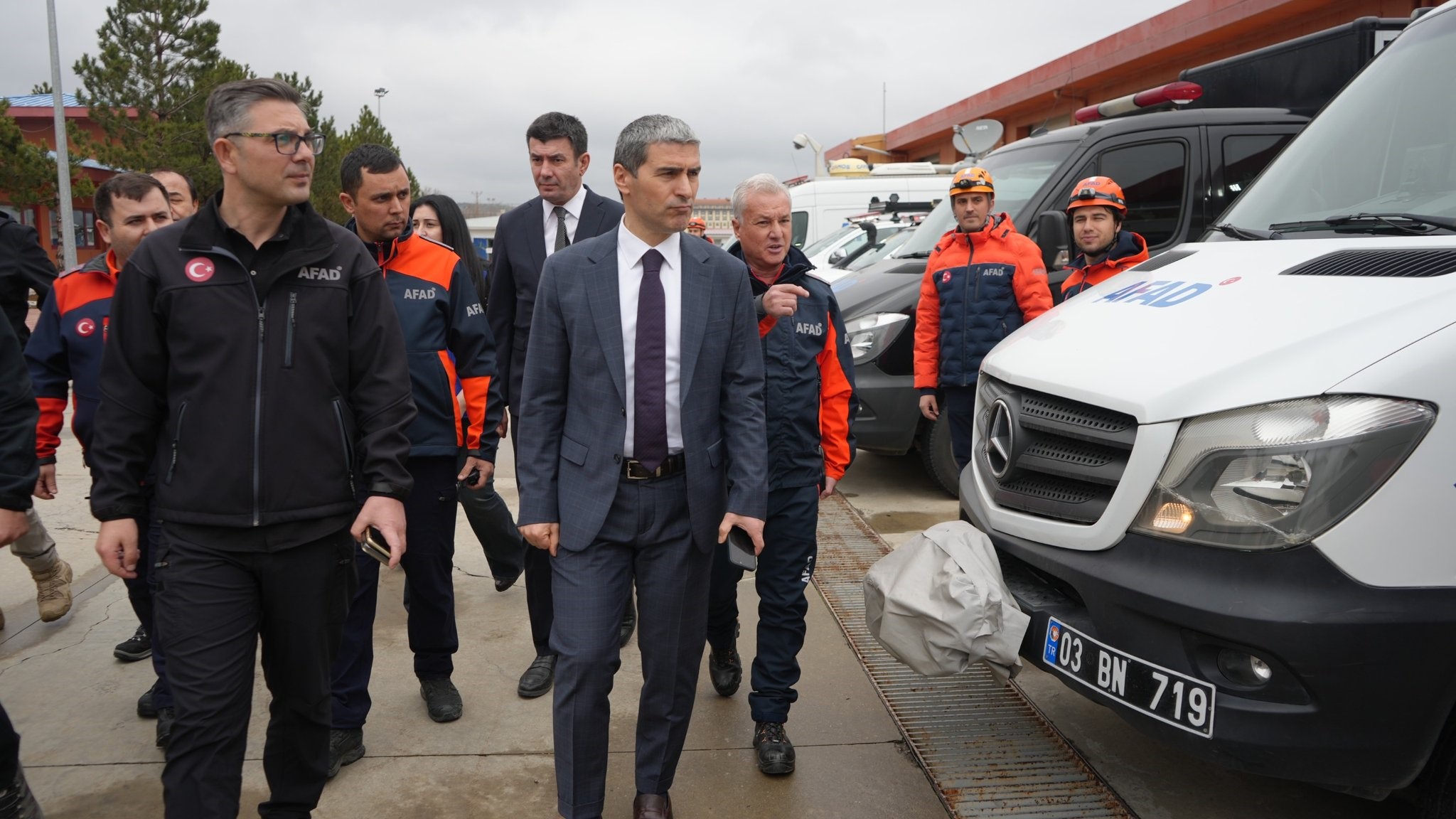 Afyonkarahisar Valisi Dr. Naci Aktaş, İl Afet ve Acil Durum