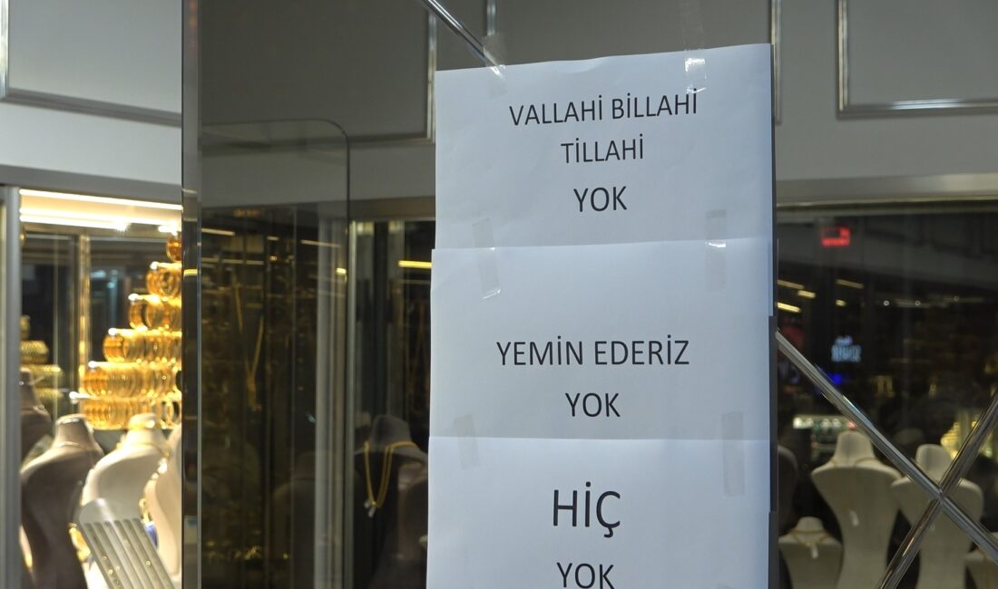 Bursa’da altın fiyatlarında yaşanan sert düşüşün ardından kuyumcular son yılların
