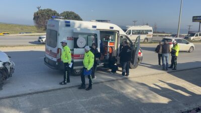 Çanakkale’de sabah saatlerinde meydana gelen ve yürekleri ağza getiren trafik