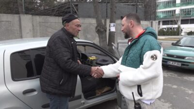 Amasya’dan Eskişehir’e misafirliğe gelen bir vatandaş, aracını park ettiği yeri