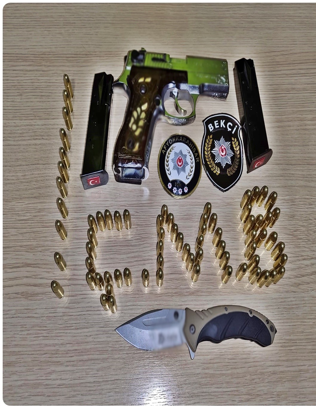 Afyonkarahisar İl Emniyet Müdürlüğü ekipleri tarafından son bir hafta içerisinde