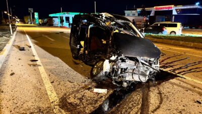 Afyonkarahisar’ın Sinanpaşa ilçesine bağlı Tınaztepe beldesinde gece saatlerinde meydana gelen