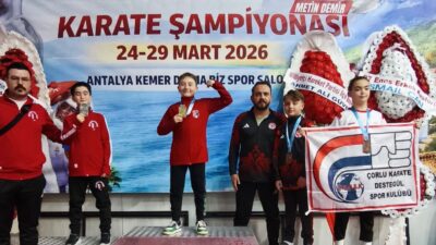 Antalya’da düzenlenen Türkiye Minik-Yıldız Karate Şampiyonası’nda Afyonkarahisar’ı temsilen farklı spor