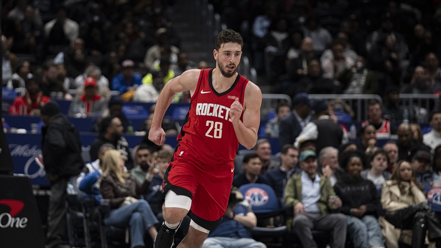 Amerikan Basketbol Ligi'nde (NBA) Houston Rockets, milli oyuncu Alperen Şengün'ün