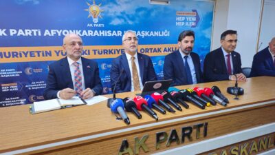 Afyonkarahisar’a gelen Çalışma ve Sosyal Güvenlik Bakanı Prof. Dr. Vedat