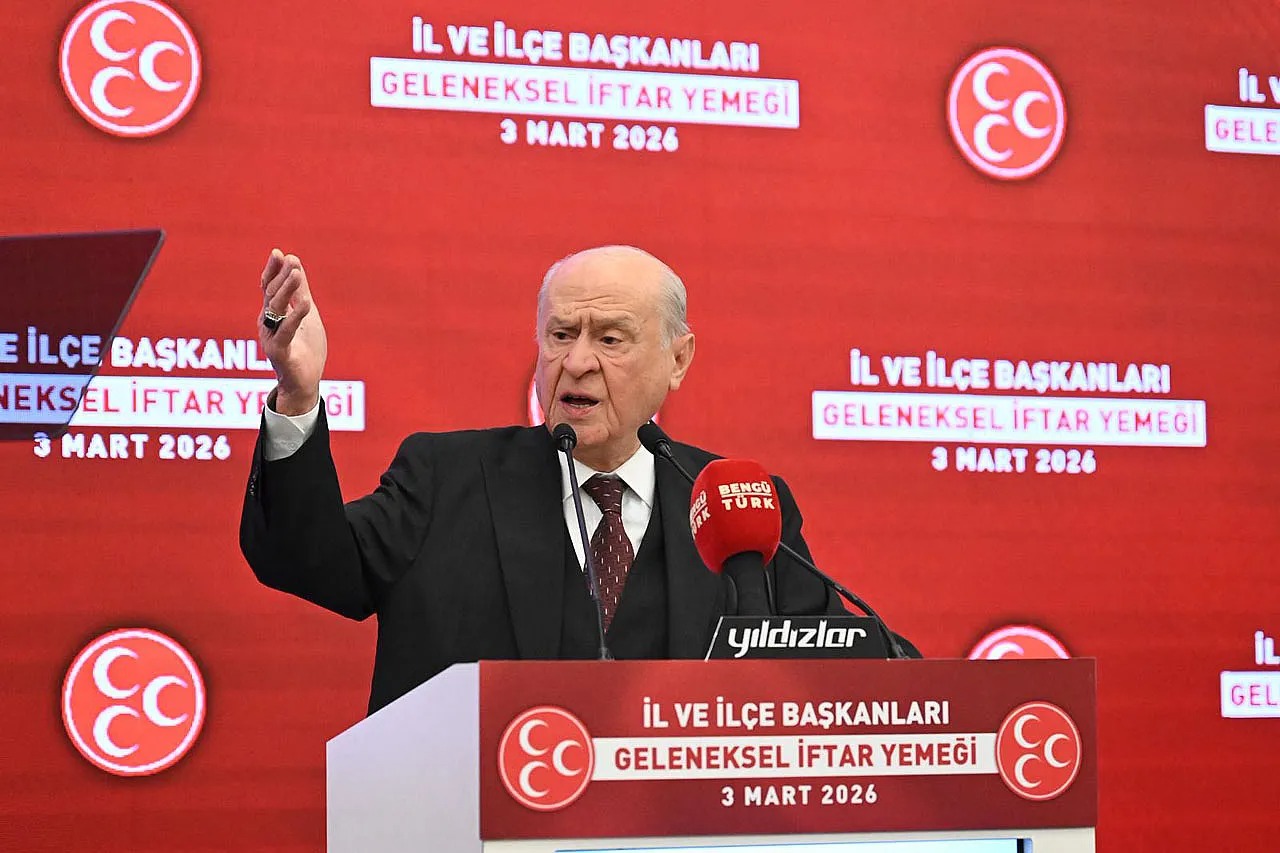 Milliyetçi Hareket Partisi Genel Başkanı Devlet Bahçeli, Ankara’da düzenlenen iftar