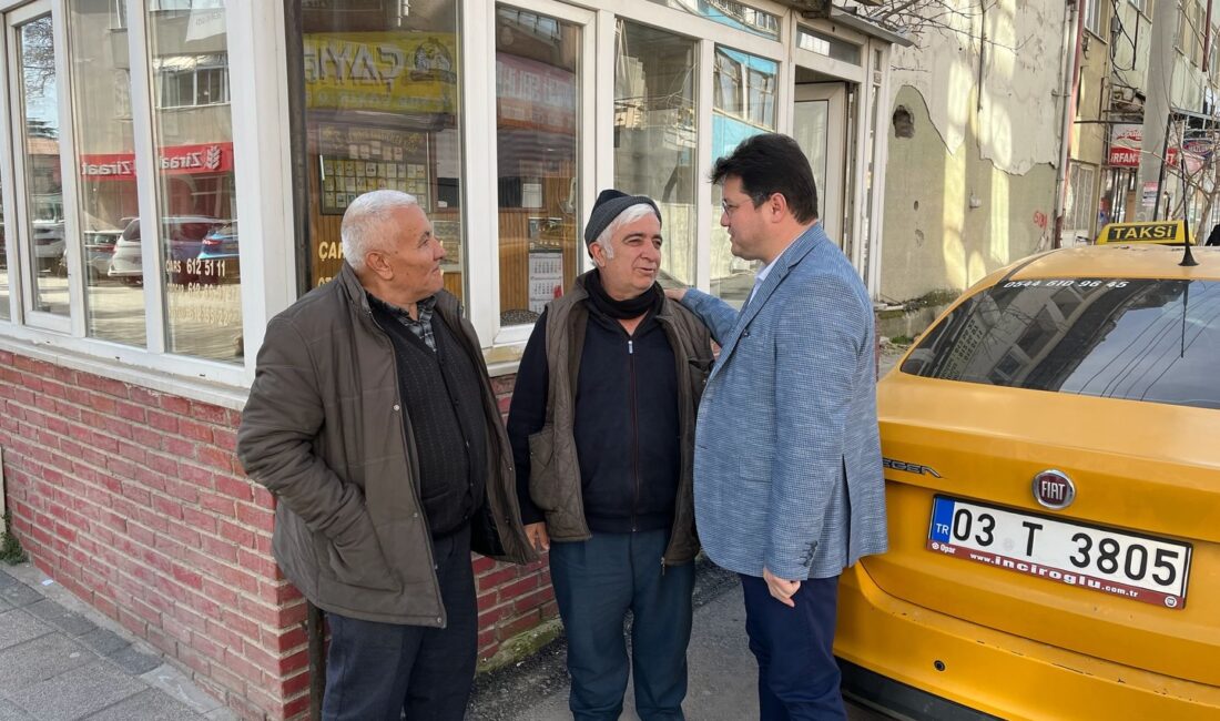 Bolvadin Belediye Başkanı Derviş Aynacı, ilçe merkezinde gerçekleştirdiği ziyaretlerle esnaf