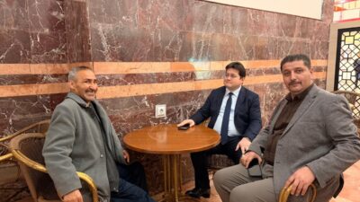 Bolvadin Belediye Başkanı Derviş Aynacı ve MHP Bolvadin İlçe Başkanı