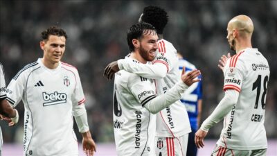Trendyol Süper Lig'in 27. haftasında Kasımpaşa'yı 2-1 yenen Beşiktaş, milli