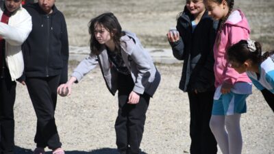 Afyonkarahisar’da düzenlenen Okul Sporları Küçükler Bocce Müsabakaları, Kocatepe Spor Kompleksi’nde