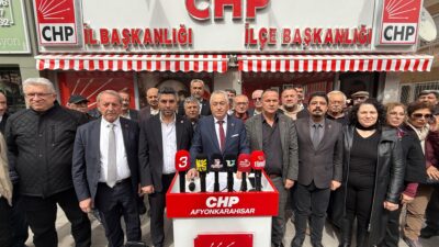 Cumhuriyet Halk Partisi (CHP), Türkiye genelinde 81 ilde eş zamanlı