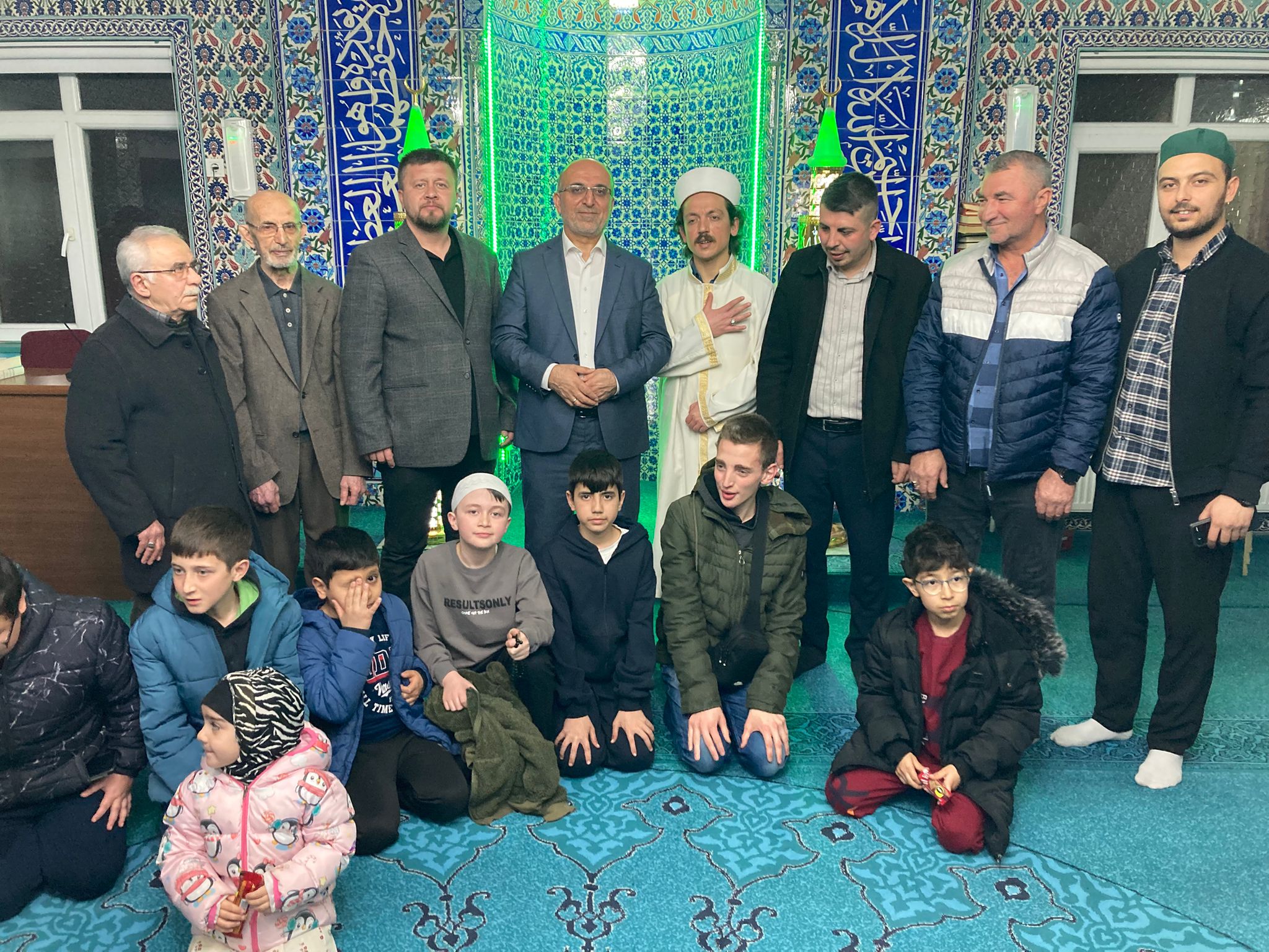 Kocatepe Mahallesi Gültepe Camii’nde çocukları camiye alıştıran anlamlı etkinliklerin ardından