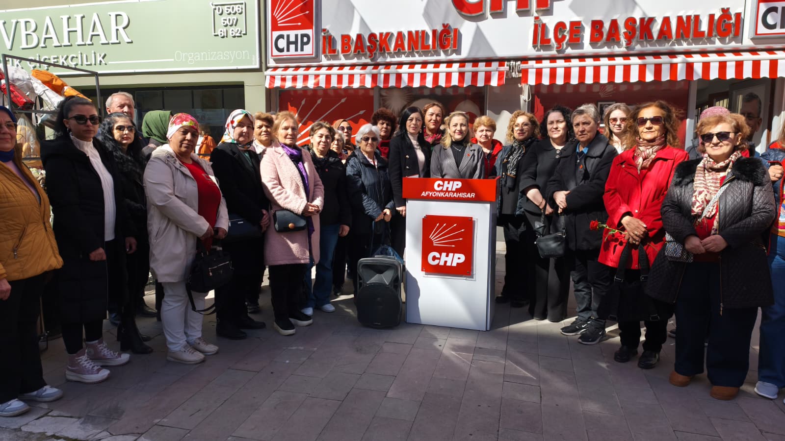 CHP Afyonkarahisar Kadın Kolları İl Başkanı Nazan Aksu, “8 Mart,
