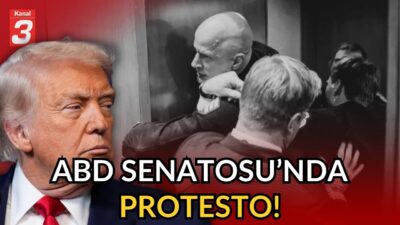 ABD Senatosu’nda protesto! | İran Savaşı’nı protesto eden emekli askerin
