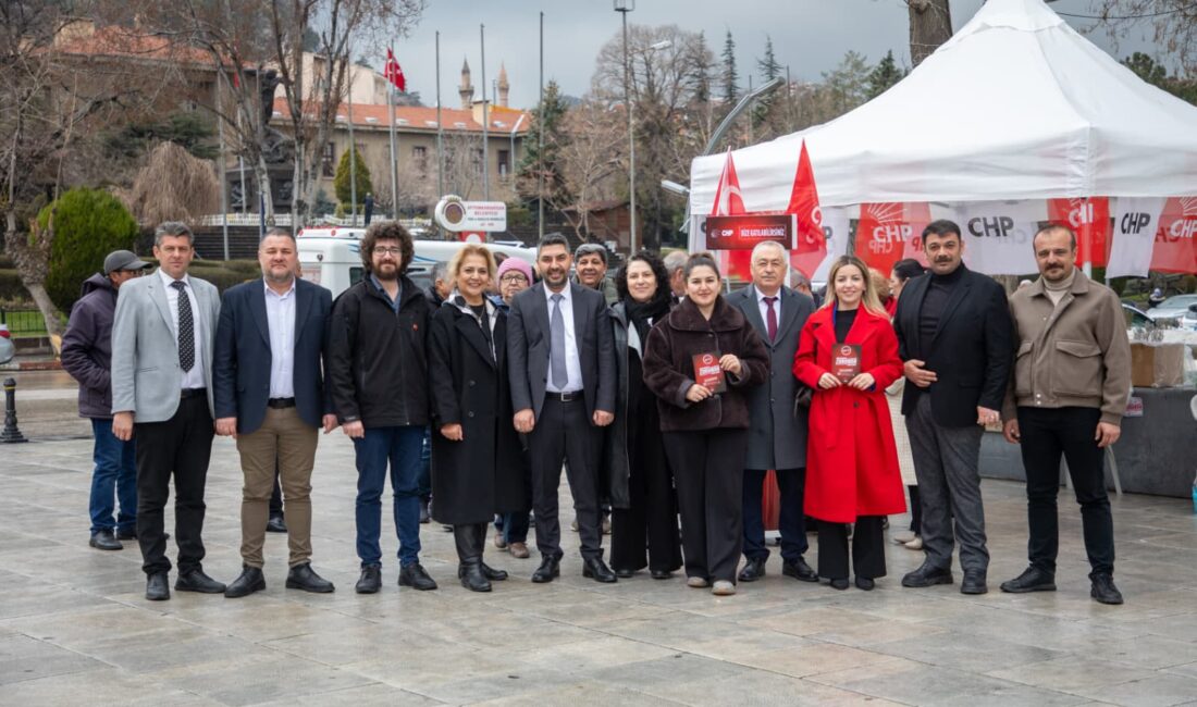 CHP İl Başkanı Hasan Karadeniz: ‘Katlanmak zorunda değilsiniz’ sloganıyla başlattığımız