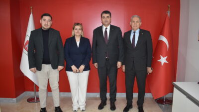 Demokrat Parti Genel Başkanı Gültekin Uysal ve Demokrat Parti Afyonkarahisar