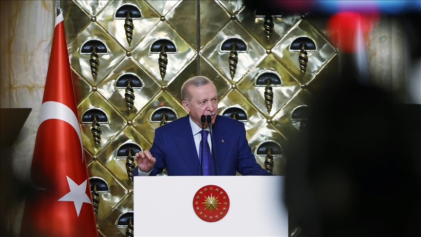 Cumhurbaşkanı Erdoğan, "Füzeler havada uçuşurken 86 milyonun tek bir ferdinin