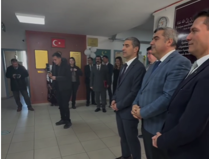 Afyonkarahisar  Valisi Dr. Naci Aktaş, Şemsettin Güneş İmam Hatip Ortaokulu’nu