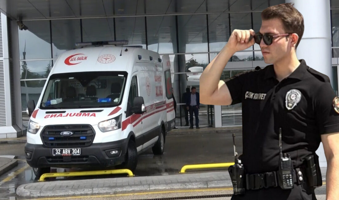 Isparta, bayram ziyareti için memleketlerine gelen iki polis kardeş ve