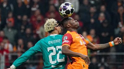 Galatasaray, UEFA Şampiyonlar Ligi son 16 turu rövanş maçında deplasmanda